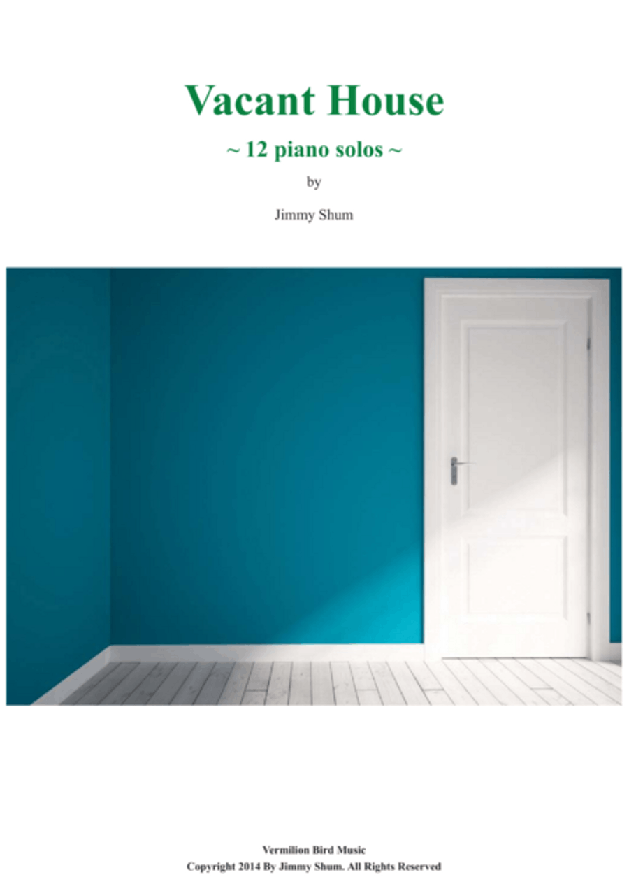 Vacant House (12 New Age Piano Solos) Piano Solo scores gallery preview page 1