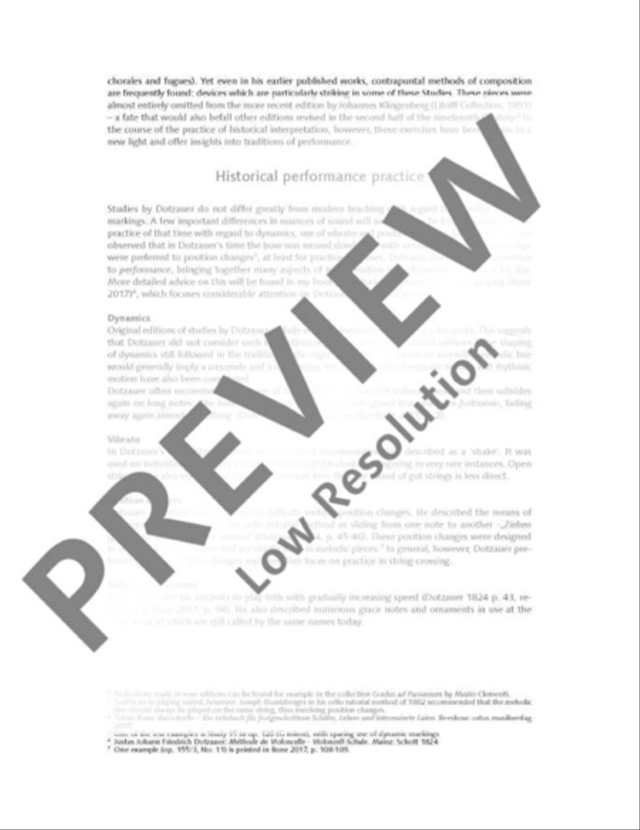 18 Progressive Exercises Cello scores gallery preview page 4