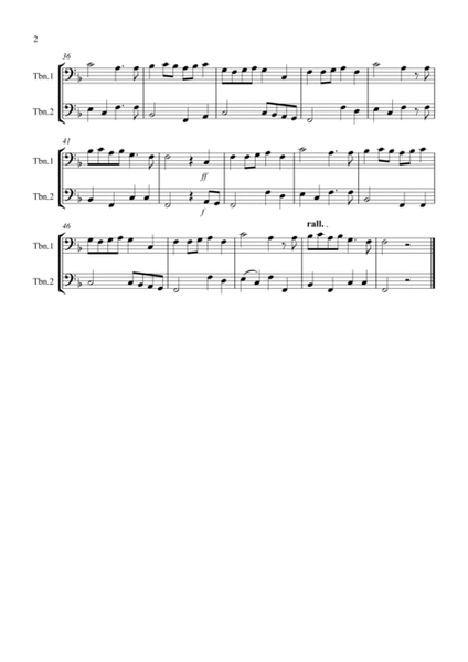 Prelude From Te Deum for Trombone Duet image number null