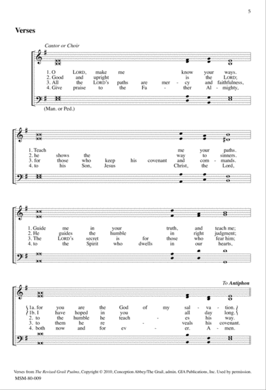 Entrance Antiphons for the Advent Season 4-Part scores gallery preview page 5