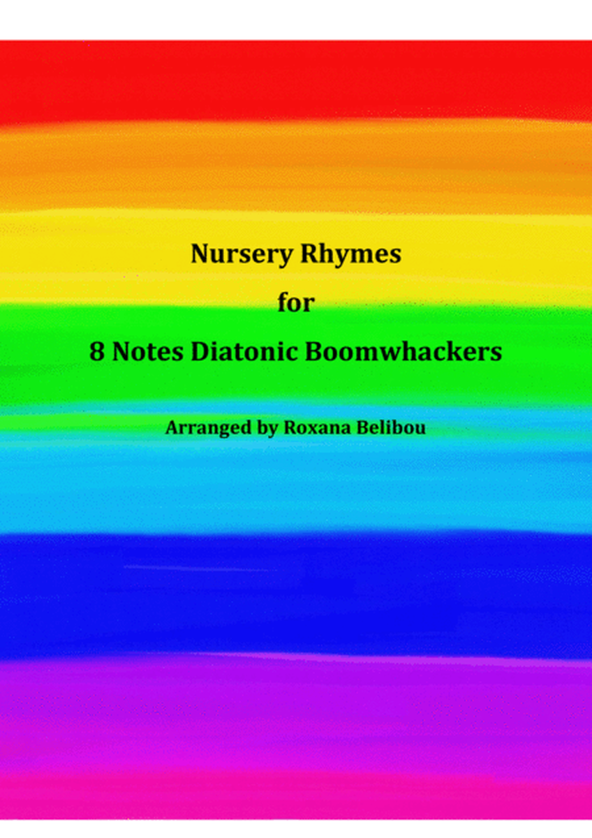 Nursery Rhymes for 8 Notes Diatonic Boomwhackers Collection image number null