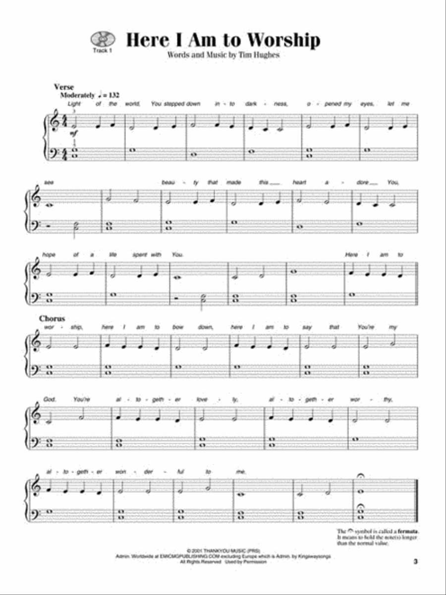 Play Piano Today! - Worship Songbook Piano Method scores gallery preview page 4