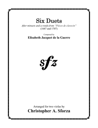 Six Viola Duets after La Guerre