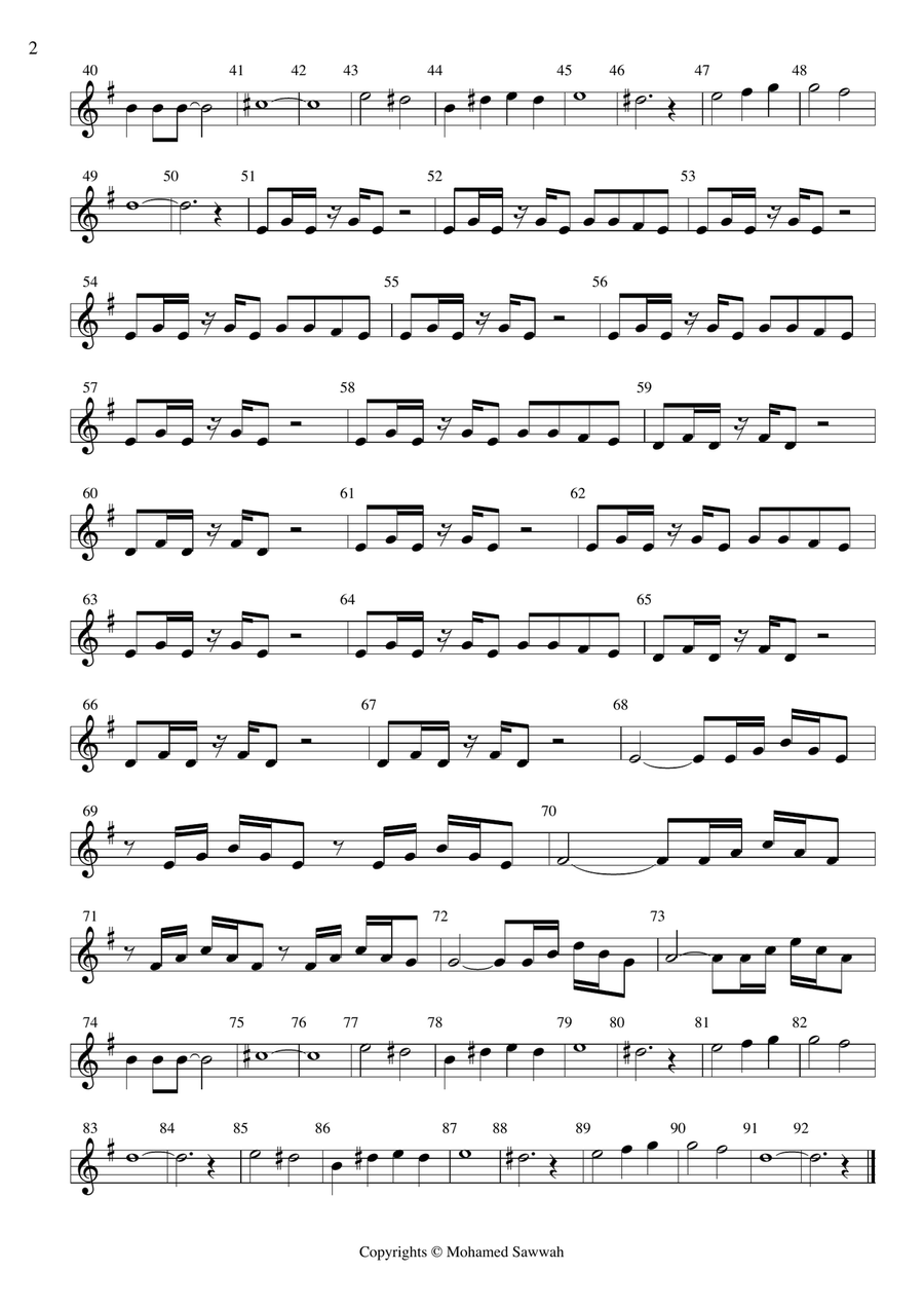Lay All Your Love On Me Brass Ensemble scores gallery preview page 4