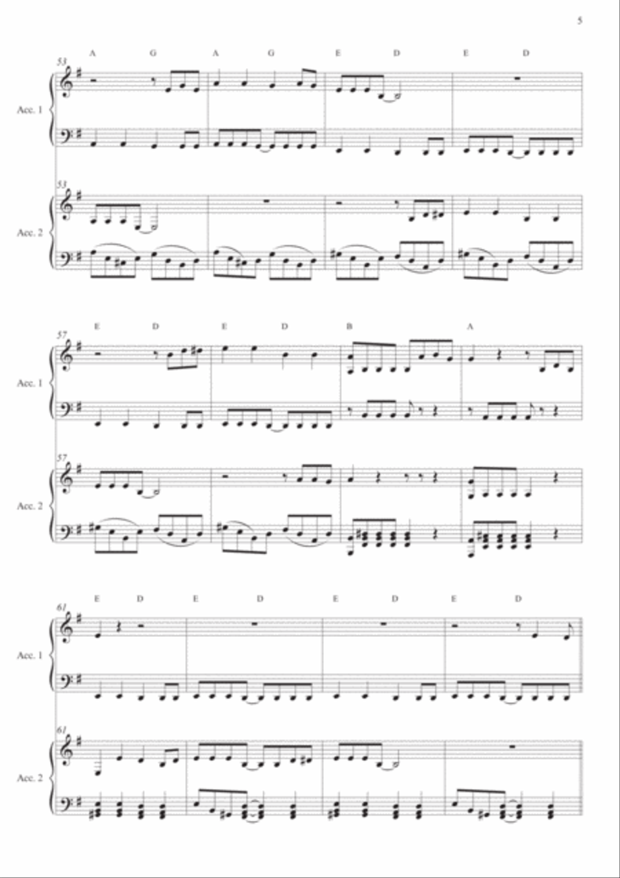 Goo Goo Muck Easy Piano scores gallery preview page 5