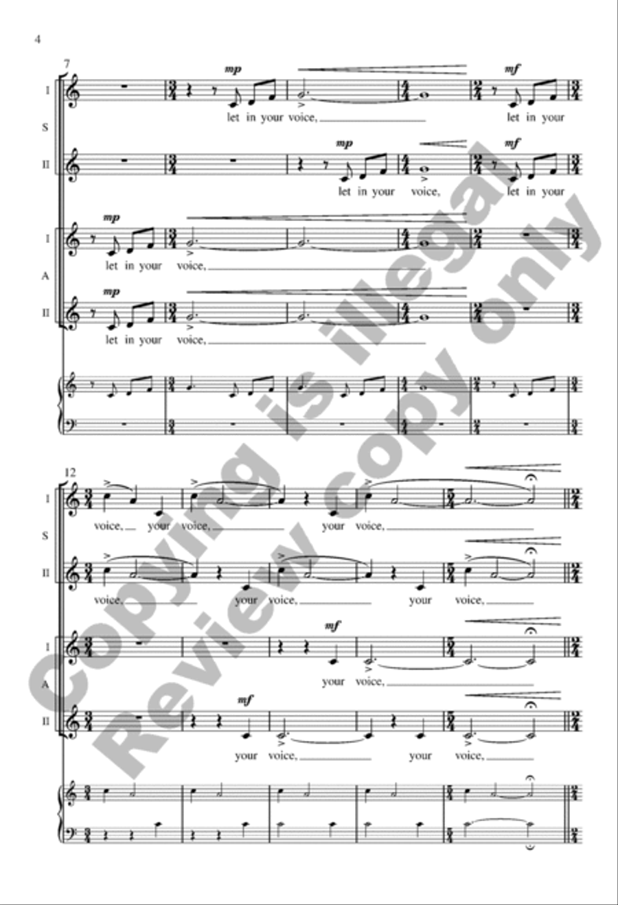 Shining Still Shining Still Divisi scores gallery preview page 4