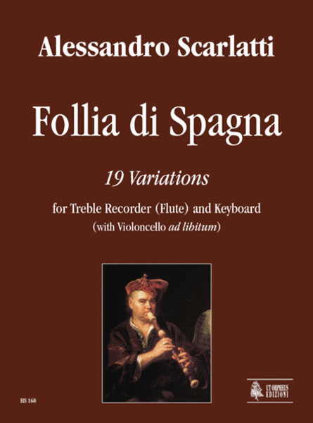 Follia di Spagna. 19 Variations for Treble Recorder (Flute) and Keyboard (with Violoncello ad libitum) image number null