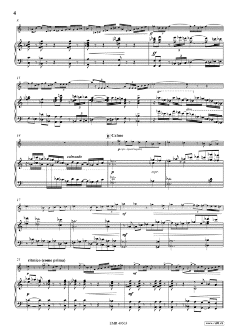 Fantaisie Horn scores gallery preview page 6