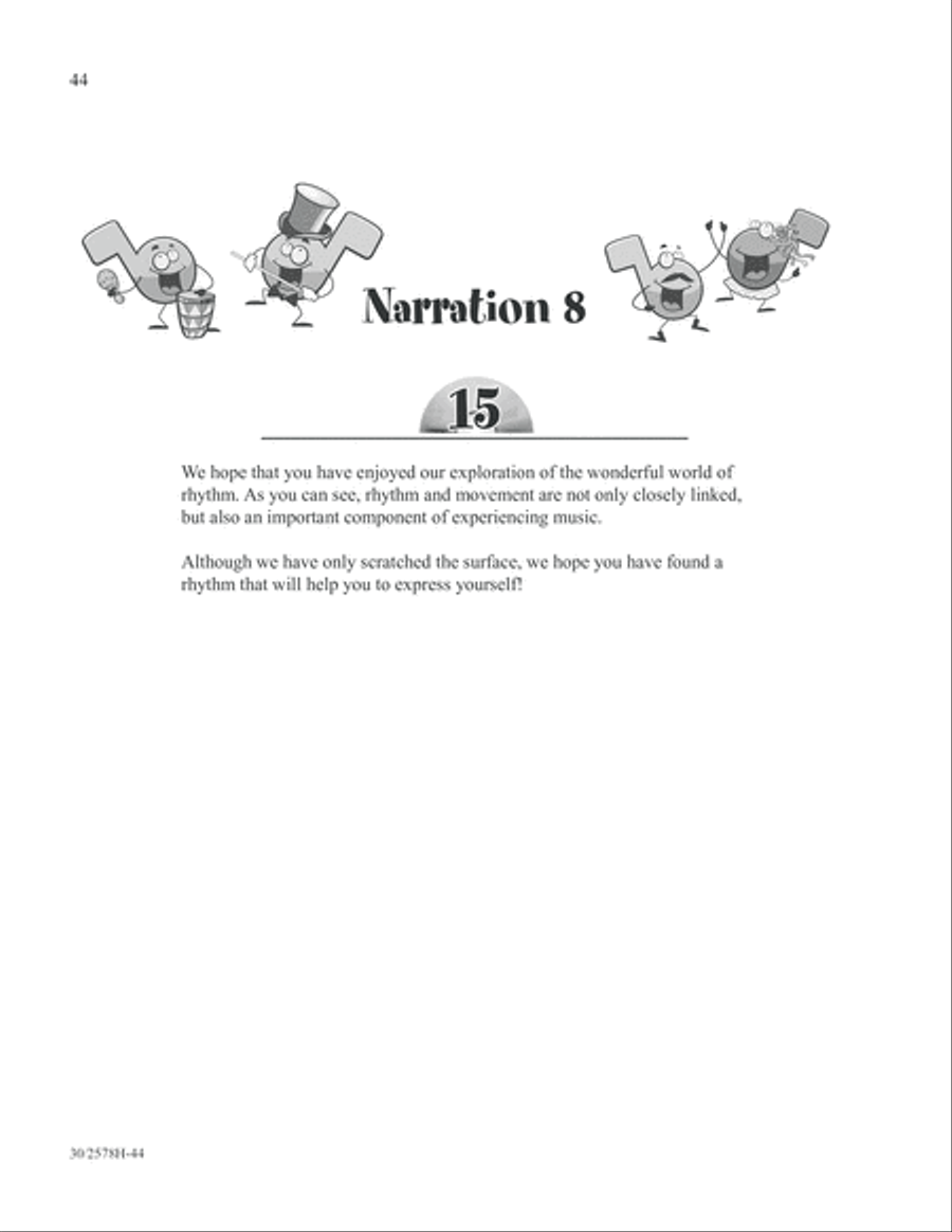 The World of Rhythm Unison Choir scores gallery preview page 45
