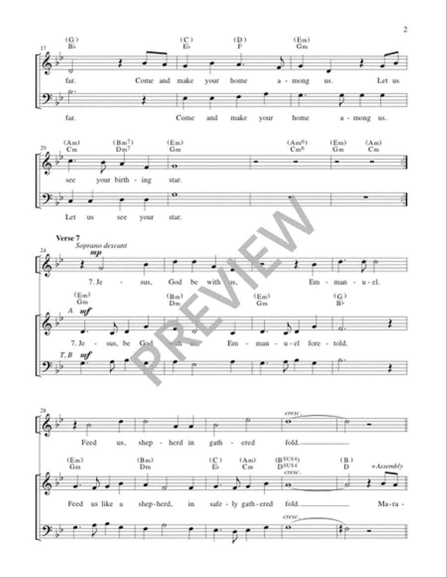 Maranatha, Lord Messiah - Guitar edition