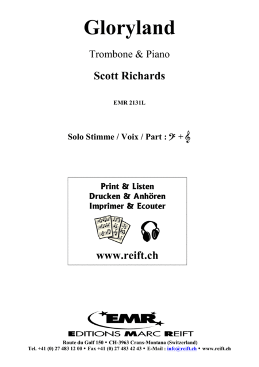 Gloryland Piano Accompaniment scores gallery preview page 6