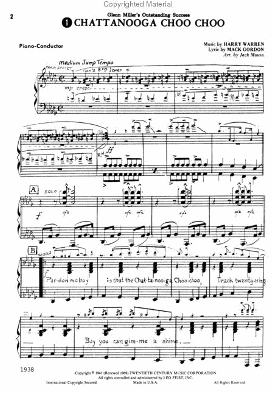 Authentic Sounds of the Big Band Era Jazz Ensemble scores gallery preview page 3