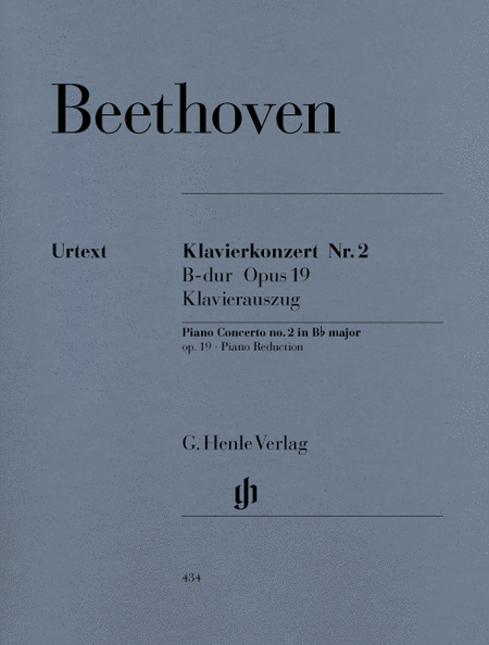 Beethoven, Ludwig van: Concerto for Piano and Orchestra no. 2 B flat major op. 19