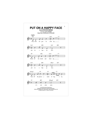 Book cover for Put On A Happy Face