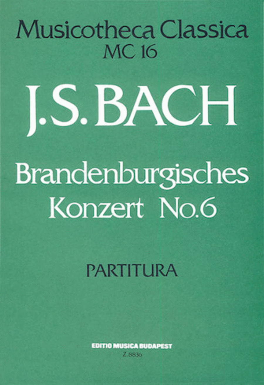 Brandenburgisches Konzert No. 6