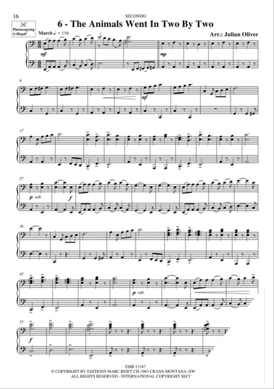 Piano Duets Greatest Hits Volume 2 - Easy Piano Duet scores gallery preview page 8