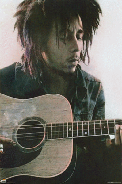 Bob Marley - Acoustic - Wall Poster