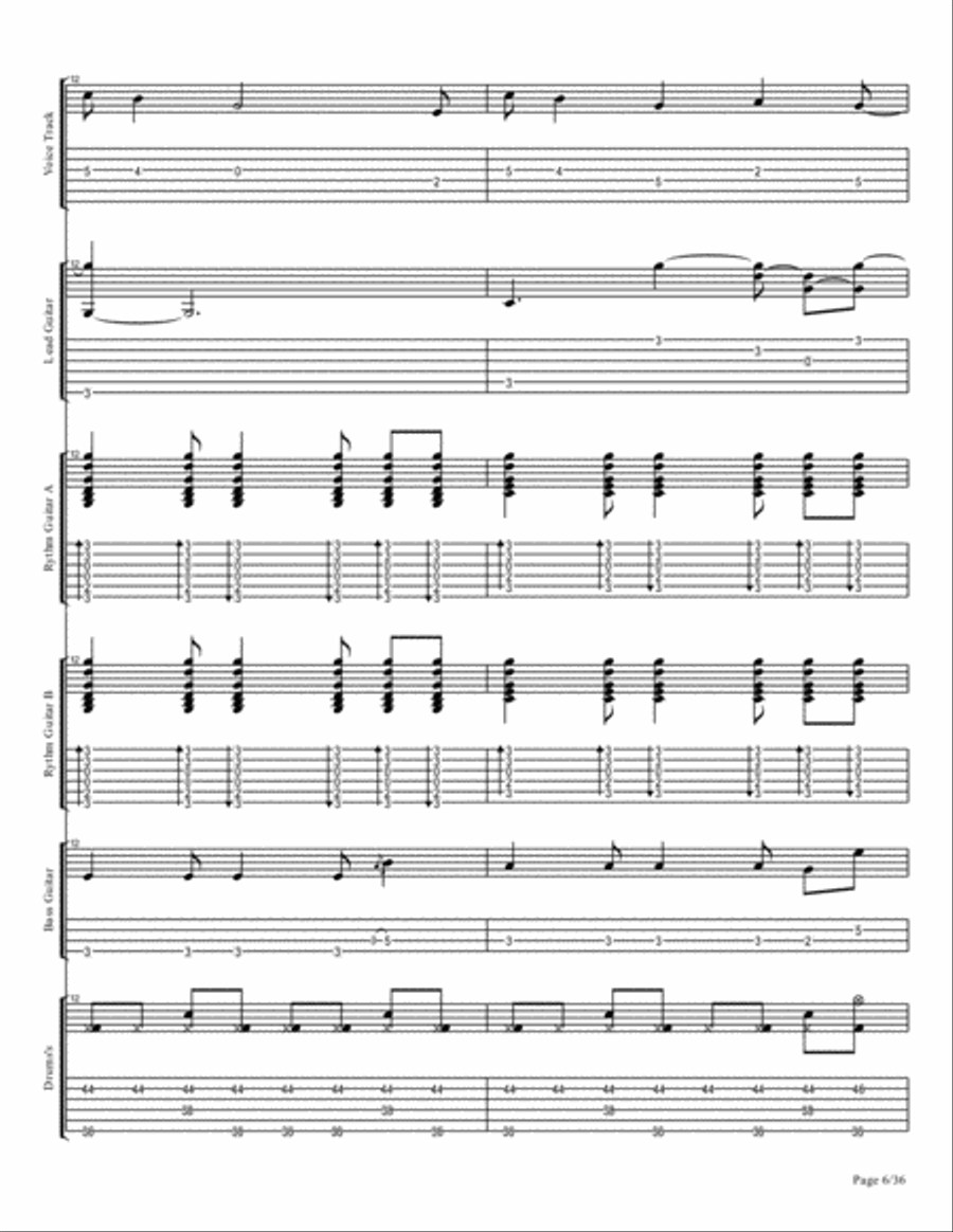 Another Love Story Small Ensemble scores gallery preview page 6