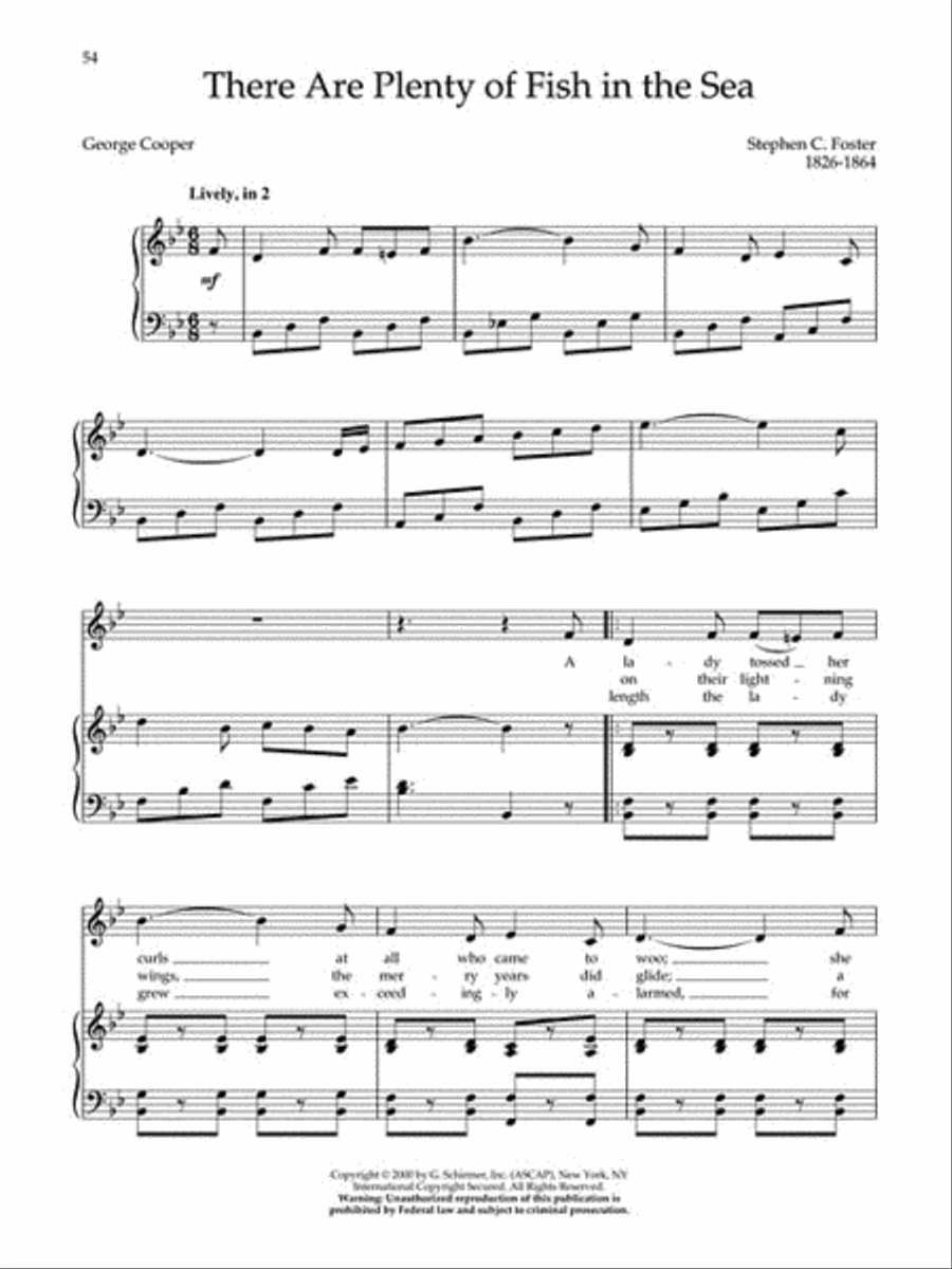 Easy Songs for the Beginning Mezzo-Soprano/Alto Mezzo-Soprano Voice scores gallery preview page 6