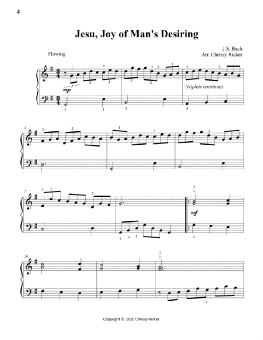 Intermediate Classical Favorites - 10 Arrangements for Early to Mid-Intermediate Pianists Piano Solo scores gallery preview page 4