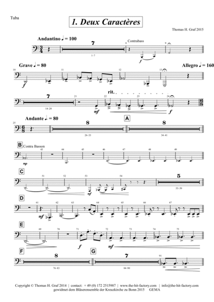 Conflusion - Suite - Wind Ensemble - Tuba