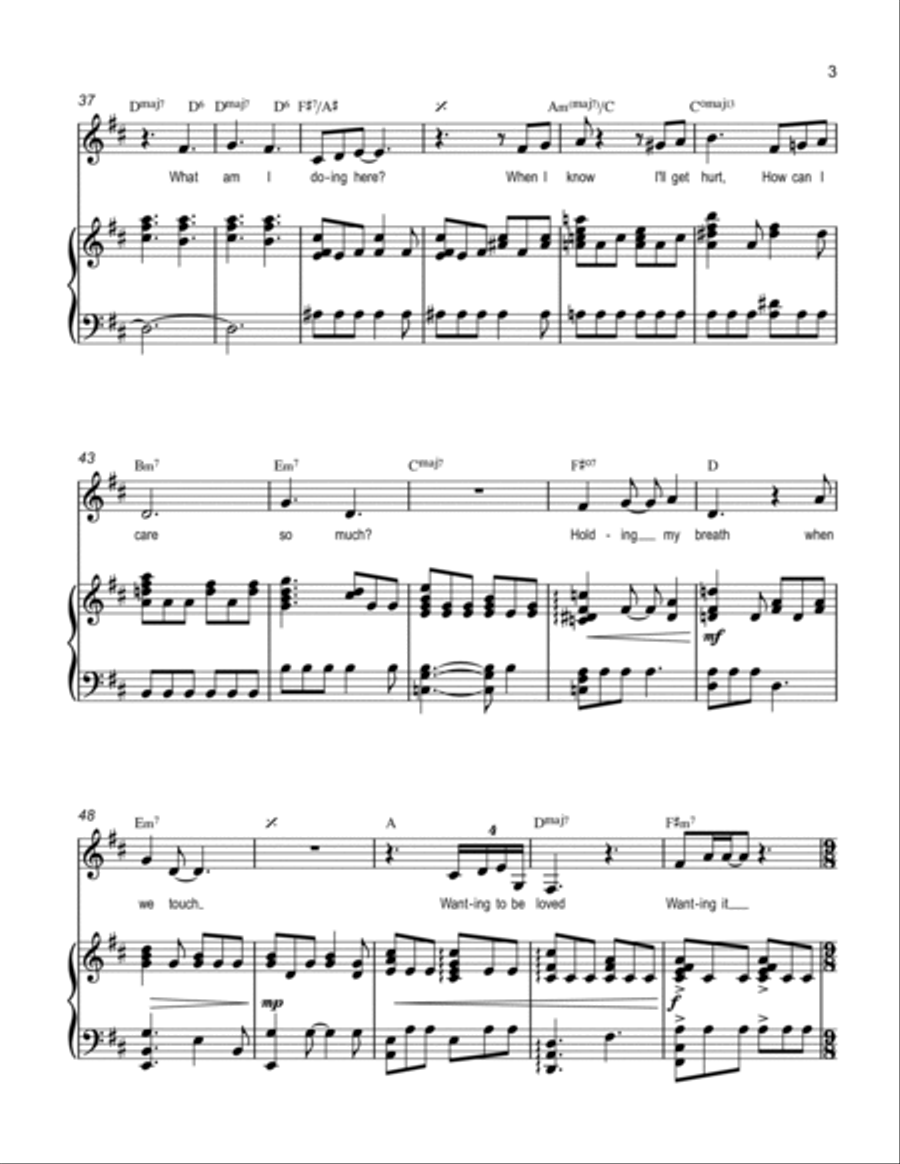 What Am I Doing Here? Voice scores gallery preview page 3