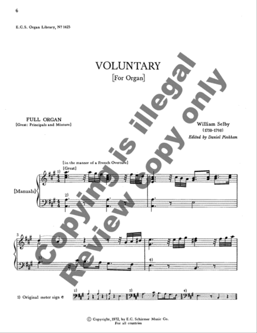 Two Voluntaries Two Voluntaries Organ scores gallery preview page 7