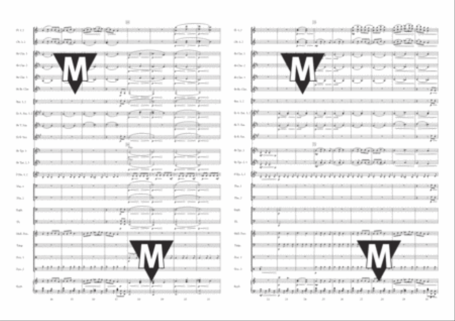 A Little Suite of Horror Concert Band scores gallery preview page 8