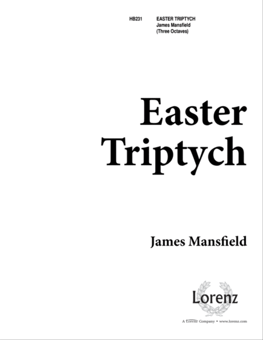 Easter Triptych 3-Octaves scores gallery preview page 1