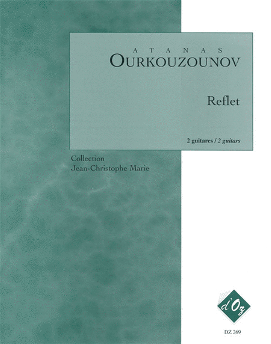 Reflet I Classical Guitar scores gallery preview page 1