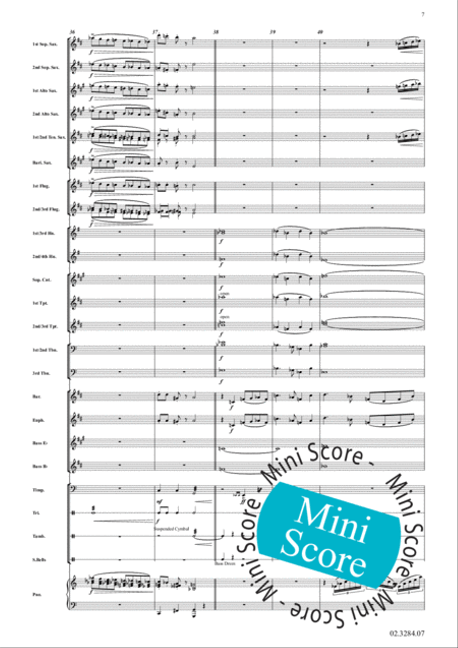 It's a Wonderful Christmas Fanfare Band scores gallery preview page 13