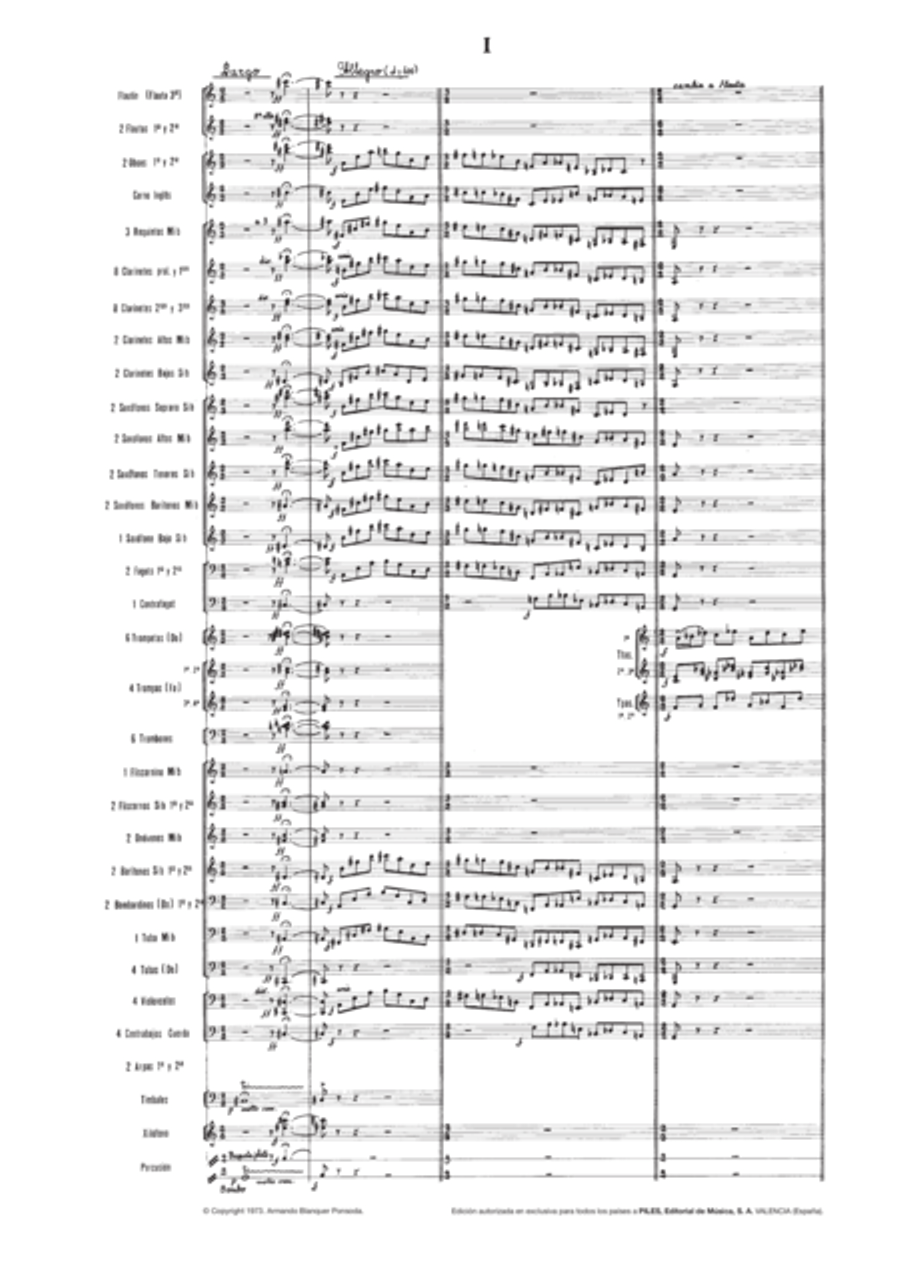Concierto para Banda Concert Band scores gallery preview page 2