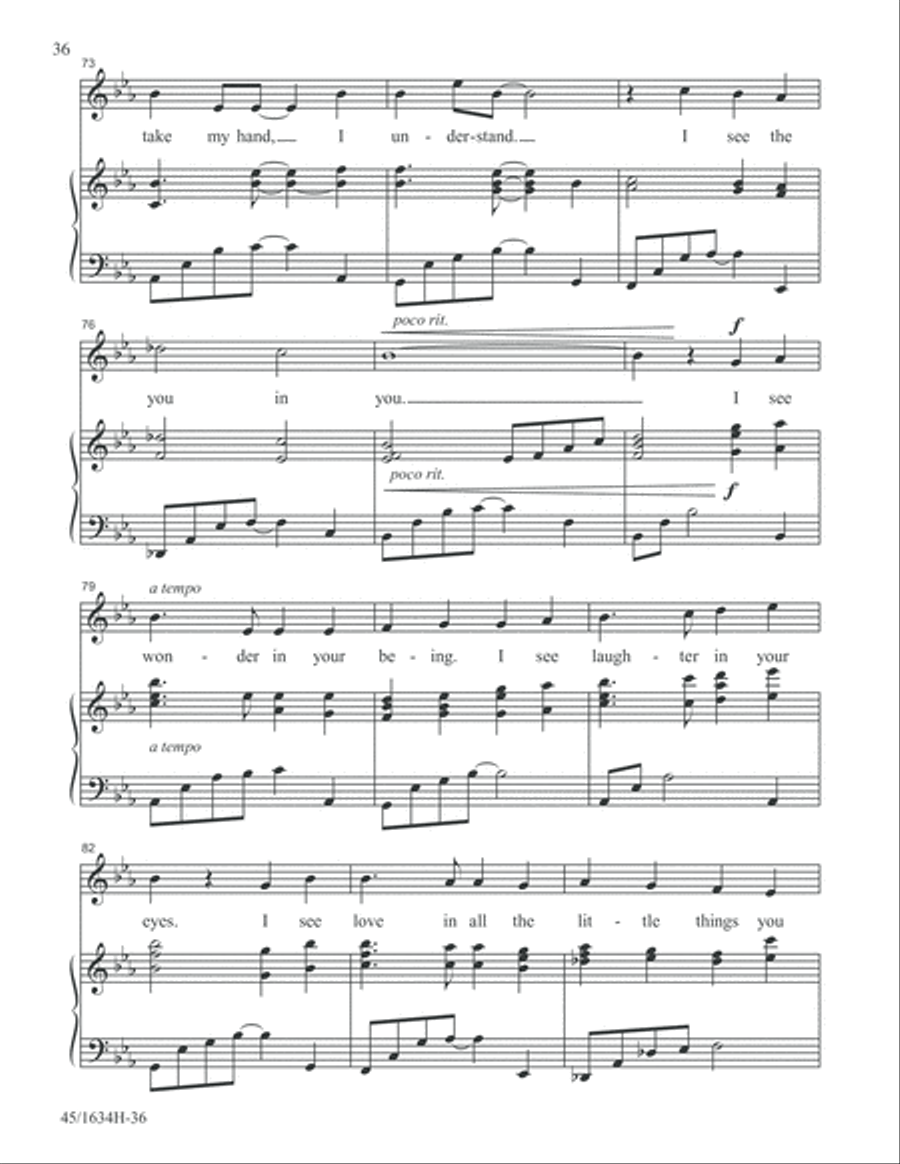 Together Together Unison Choir scores gallery preview page 36