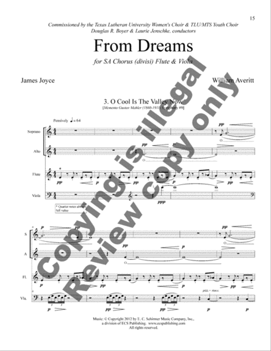 From Dreams From Dreams SA scores gallery preview page 6