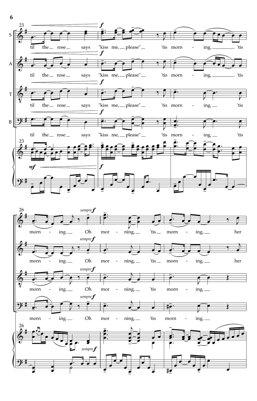 Morning 4-Part scores gallery preview page 4