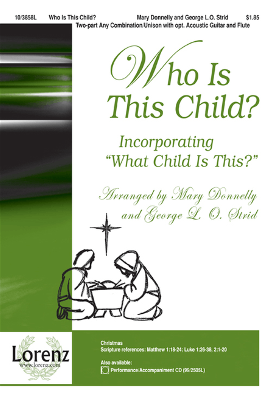Who Is This Child? Unison Choir scores gallery preview page 1