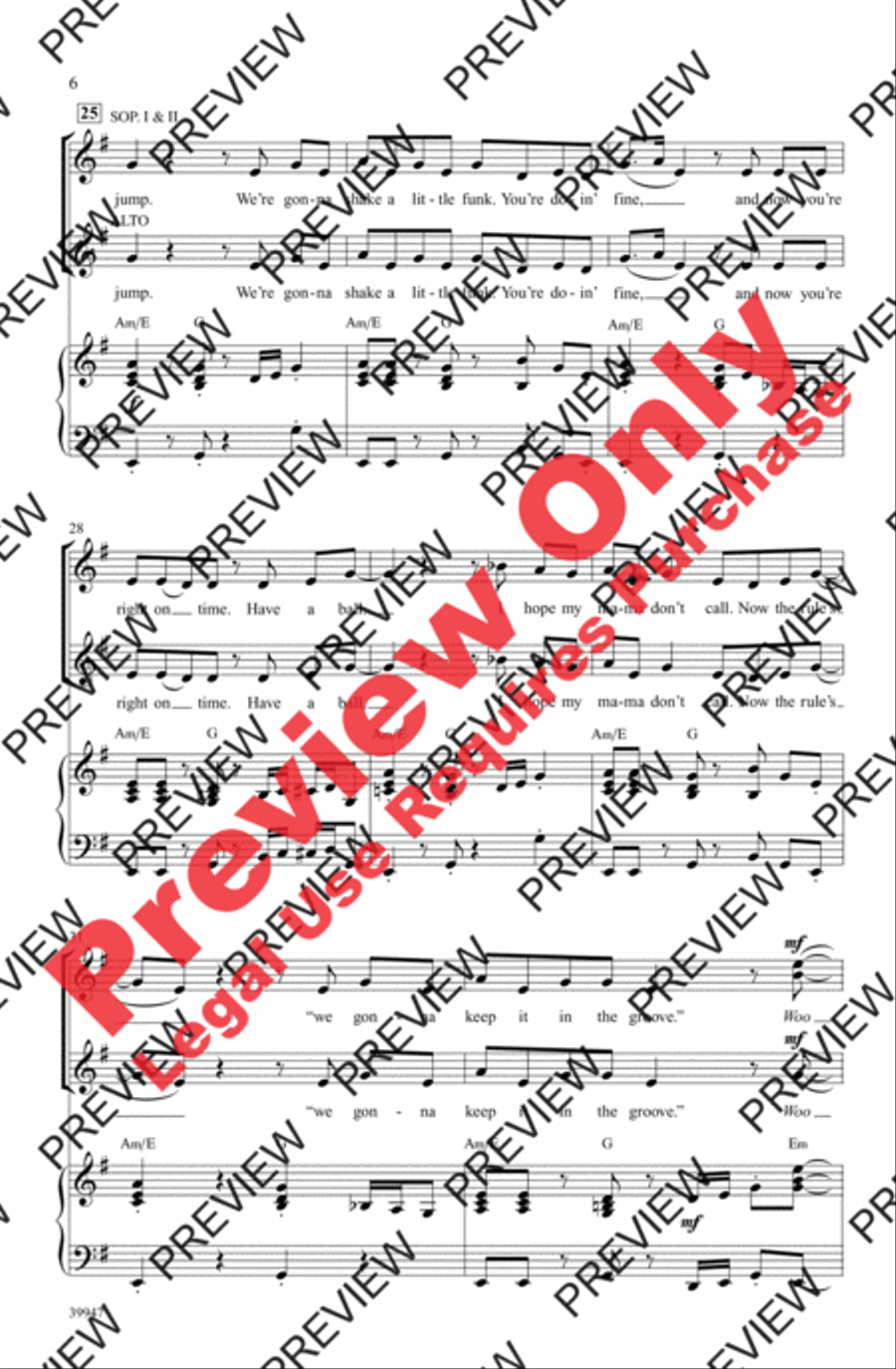 Jump Women's Choir scores gallery preview page 6