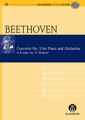 Book cover for Piano Concerto No. 5 in Eb Major Op. 73 "Emperor Concerto"
