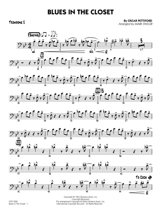 Book cover for Blues in the Closet (arr. Mark Taylor) - Trombone 2