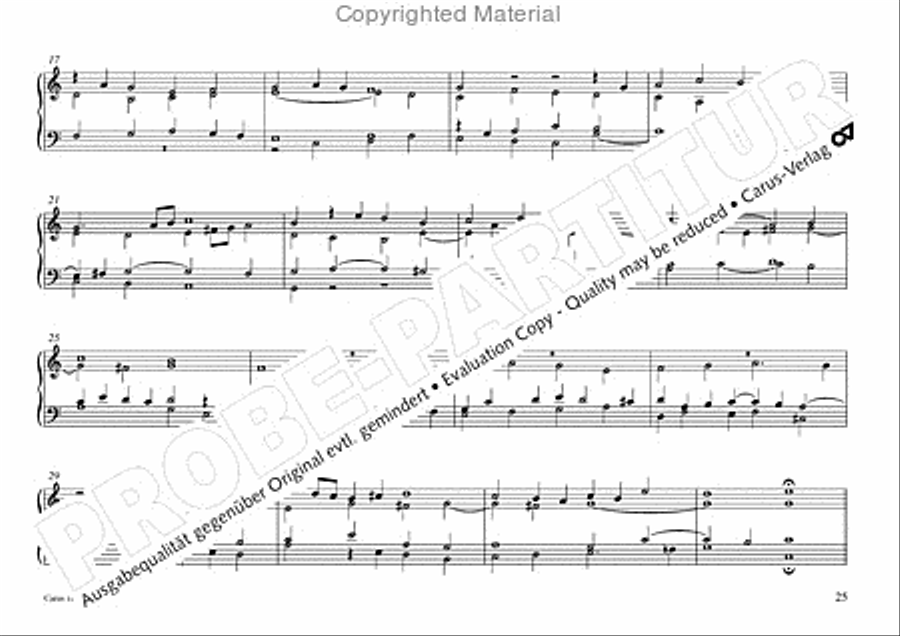 Freiburger Orgelbuch: Stammteil Organ Solo scores gallery preview page 26
