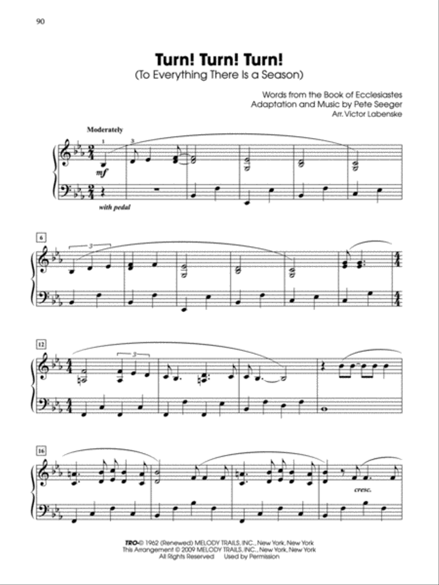 Generations -- Baby Boomers (1950--1963), Book 1 Piano Solo scores gallery preview page 5