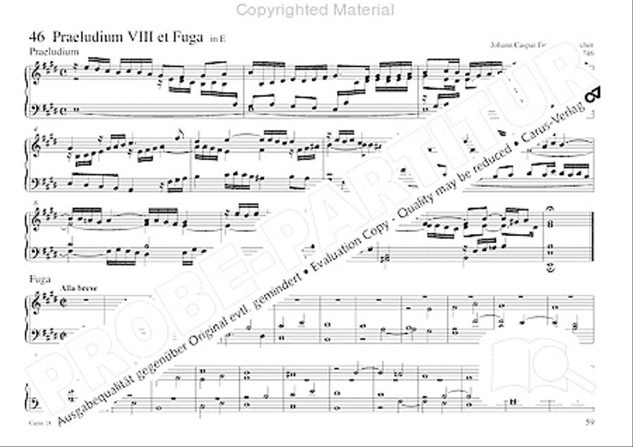 Organo pleno. Orgelstucke zum Ein- und Auszug Organ Solo scores gallery preview page 67