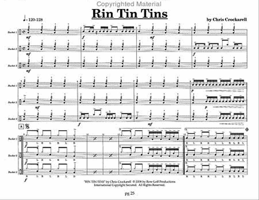Trisicles - 10 Easy Trios Percussion Ensemble scores gallery preview page 11