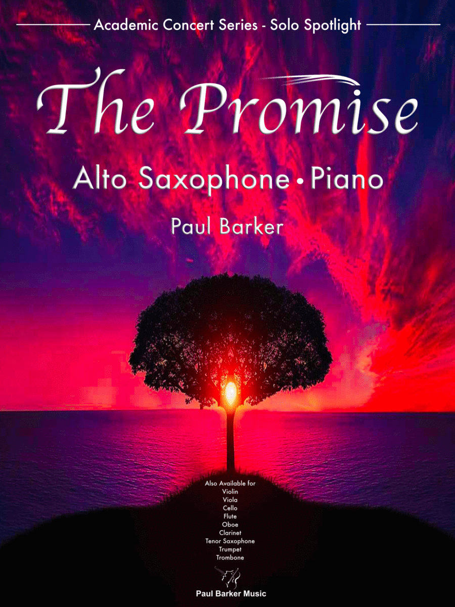 The Promise (Alto Saxophone & Piano) image number null