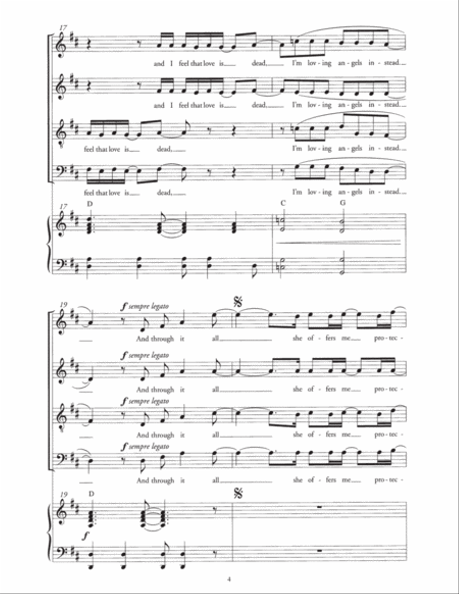 Angels (Arr. Berty Rice) Angels (Arr. Berty Rice) Choir scores gallery preview page 4
