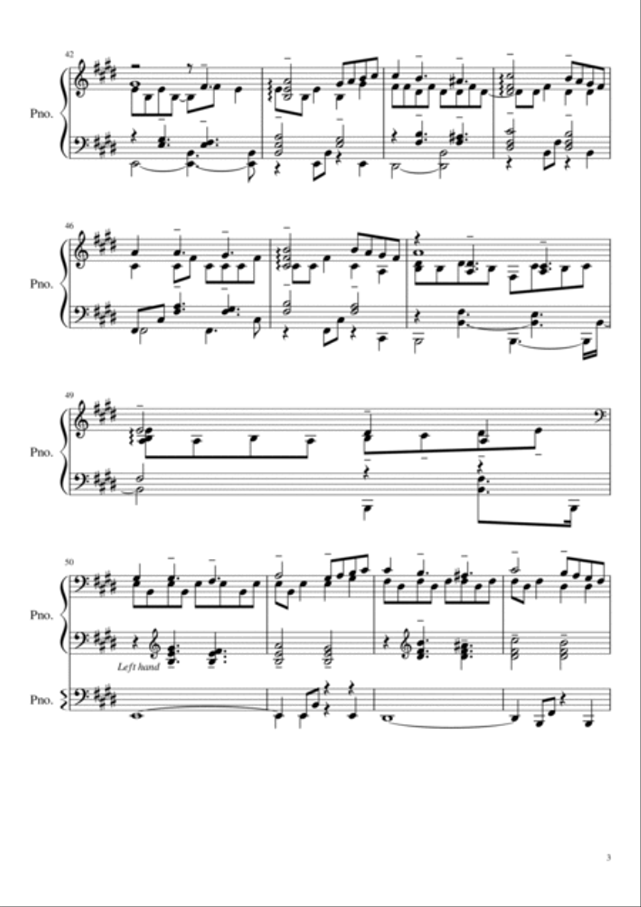 The Winner Takes It All Piano Solo scores gallery preview page 3