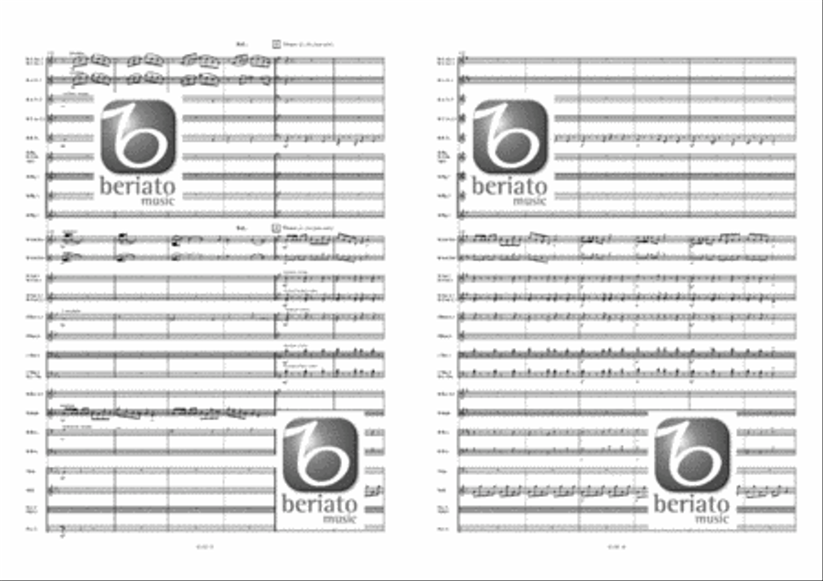 El Cid Fanfare Band scores gallery preview page 14