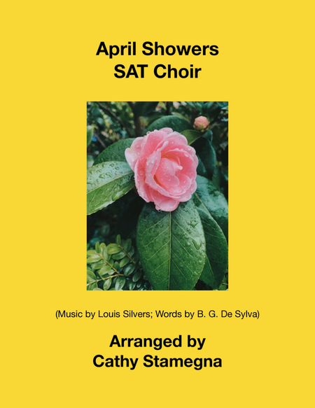 April Showers (SAT Choir, Piano Accompaniment)  image number null