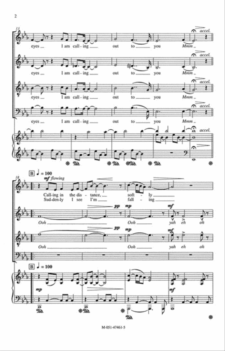 Can You Hear 4-Part scores gallery preview page 3
