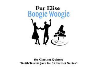 Book cover for Fur Elise Boogie Woogie for Clarinet Quintet